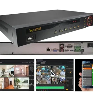 IP NVR 16-Kanal Recorder LE926 mit 4K HDMI VGA Maus ohne Festplatte Schneller Versand
