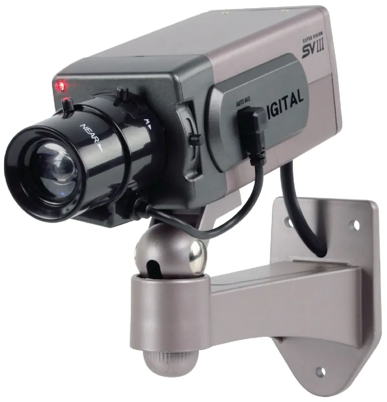 Versand Am Gleichen Tag Kamera Dummy Attrappe Boxkamera mit blinkender LED