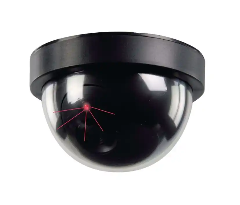 Schnäppchen Kamera Dummy Attrappe Domekamera mit Blink-LED 118mm