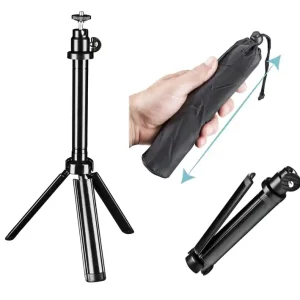 Kamerahalter Stativ für Kameras max Höhe 380mm Mini ALU Stativ Weltweiter Versand