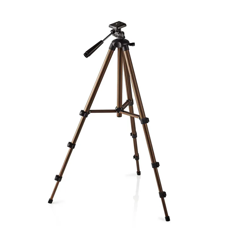 Billig Kamerahalter Stativ für Kameras max Höhe 1280mm ALU Stativ mit Tasche Wasserwaage Kopie