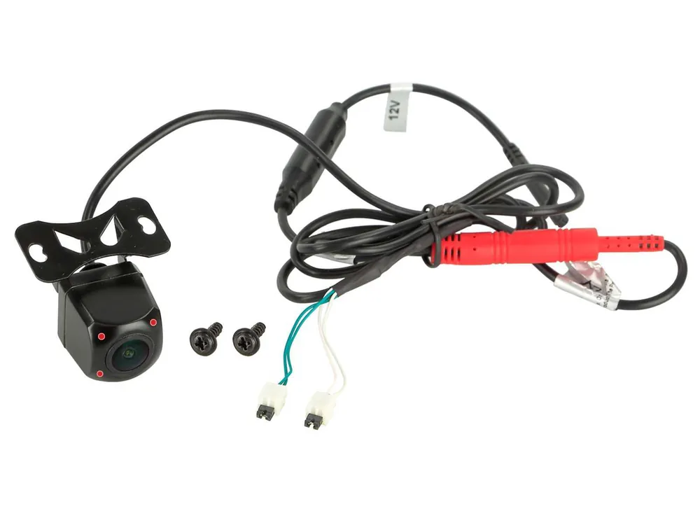 Gratis Versand KFZ Kamera Front oder Rückfahrkamera Unterbau-Anbau NTSC Color 12V 700TVL IR-LED 24x24x28mm