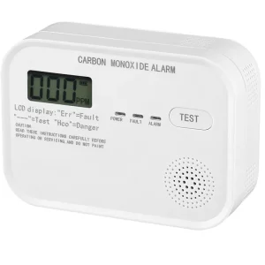 Ausverkauf Kohlenmonoxid Melder CO Melder mit LCD-Display und Thermometer Gasmelder