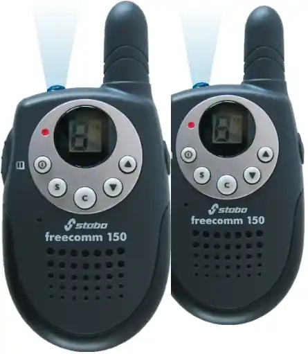 Kostenloser Rückversand PMR Funkgerät SET zum wandern Bergtouren usw Freecomm 150 Set mit 8Kanäle 500mW