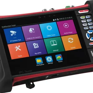 Kostenloser Versand Prüfgerät Testmonitor für Kamerasysteme AHD TVI CVI SDI CVBS IP LAN ONVIF RS485