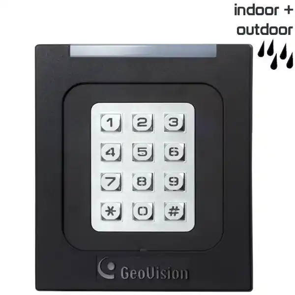 Must-Have RFID Lesegerät Zutritt mit Codeschloss RS485 RK13520 Aufputz