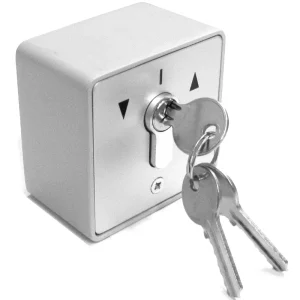 Begrenztes Angebot Schalter Schlüsselschalter Aufputz Taster mit 3 Schlüssel 75x75mm