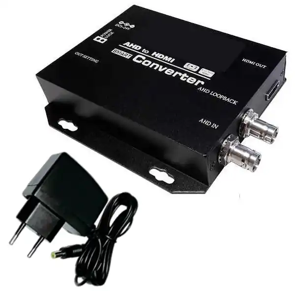Top-Preis Signalkonverter BNC Kamerasignal AHD auf HDMI Ausgang für Bildschirme bis FullHD
