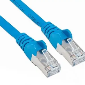 0,5m LAN Kabel Cat6A Patchkabel Blau PIMF 1GB 10GB SFTP Preisreduziert