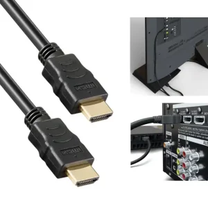 Wochenendangebot 1,5m HDMI Kabel HighSpeed 4K2K mit ARC und Ethernet HEC CEC 3D HDR