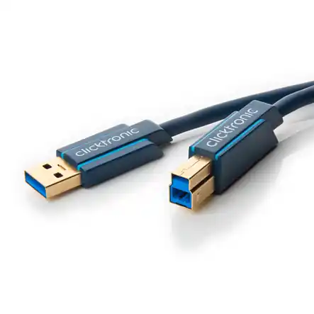 1,8m USB- Kabel USB-3 Kabel - USB-A zu USB-B zB Drucker Scanner Meistverkauft