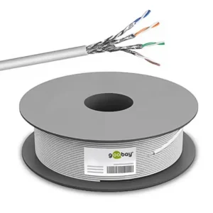 100m LAN Kabel Cat6 S/FTP PIMF geschirmt Netzwerkkabel flexible Drähte Neu Im Sortiment