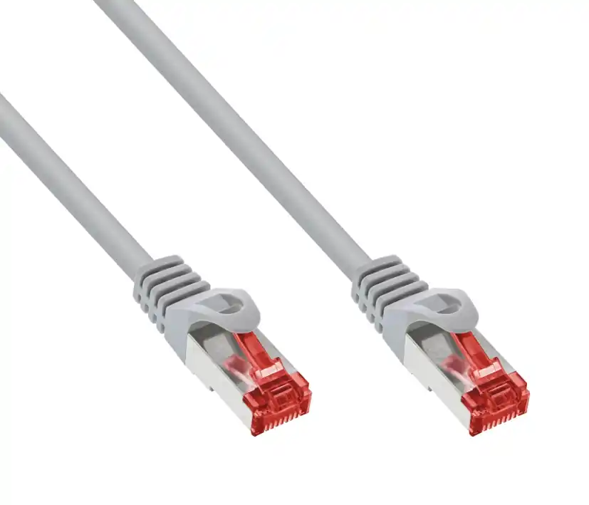 10m LAN Kabel Cat6 Patchkabel Grau PIMF SFTP Sonderaktion