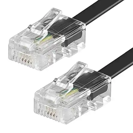 10m RJ45 Kabel Anschlusskabel 2x RJ45 Stecker 4polig belegt Letzte Chance
