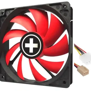 Angebot 12V Lüfter 120x120x25mm mit 3pol Molex Stecker PC Lüfter mit 5,25z Adapter