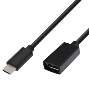 Markenprodukt 15cm USB-C Stecker auf USB-Buchse USB-C Verlängerung - OTG kompatibel
