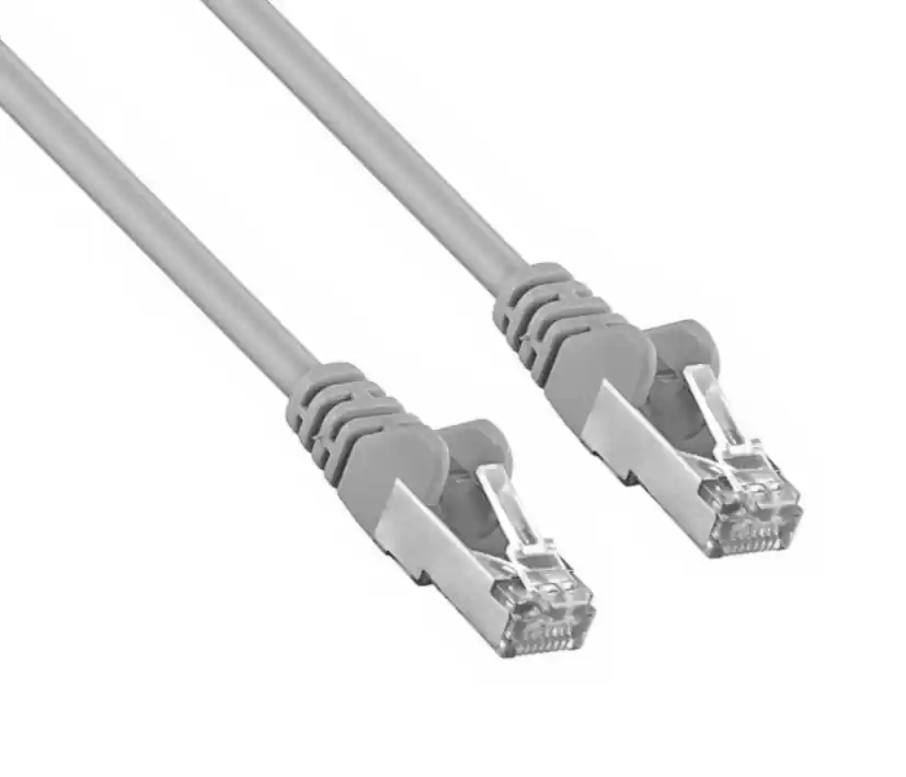 Letzte Chance 15m LAN Kabel Cat5e Patchkabel Grau FUTP