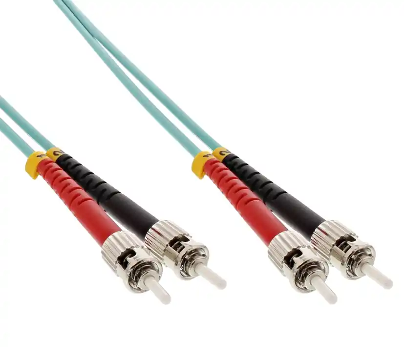 Geld-Zurück-Garantie 15m LWL Kabel ST-ST ST-Stecker auf ST-Stecker OM3 Multimode Duplex