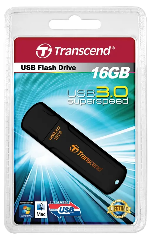 16GB USB Speicher USB3 Transcend JetFlash 700 USB3.0 Beliebt