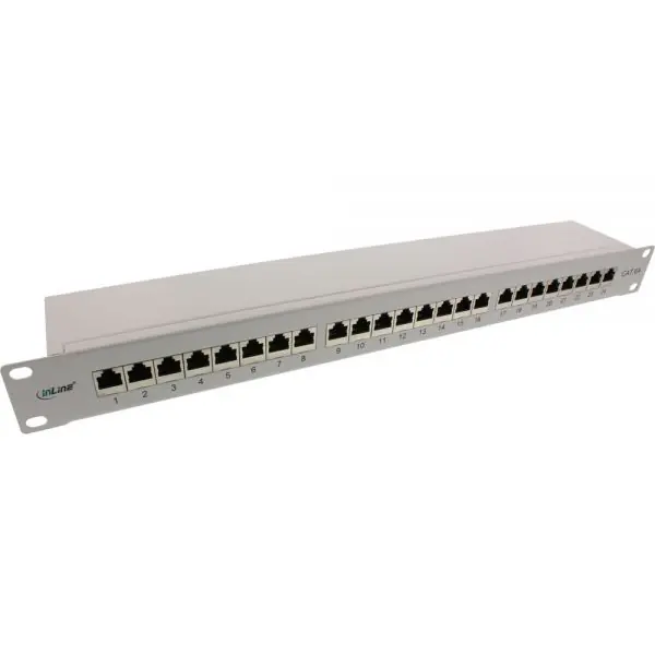 Direkt Vom Hersteller 19zoll Patchpanel CAT6A Patchfeld 24xRJ45 LSA Panel 10GBit Auflegefeld