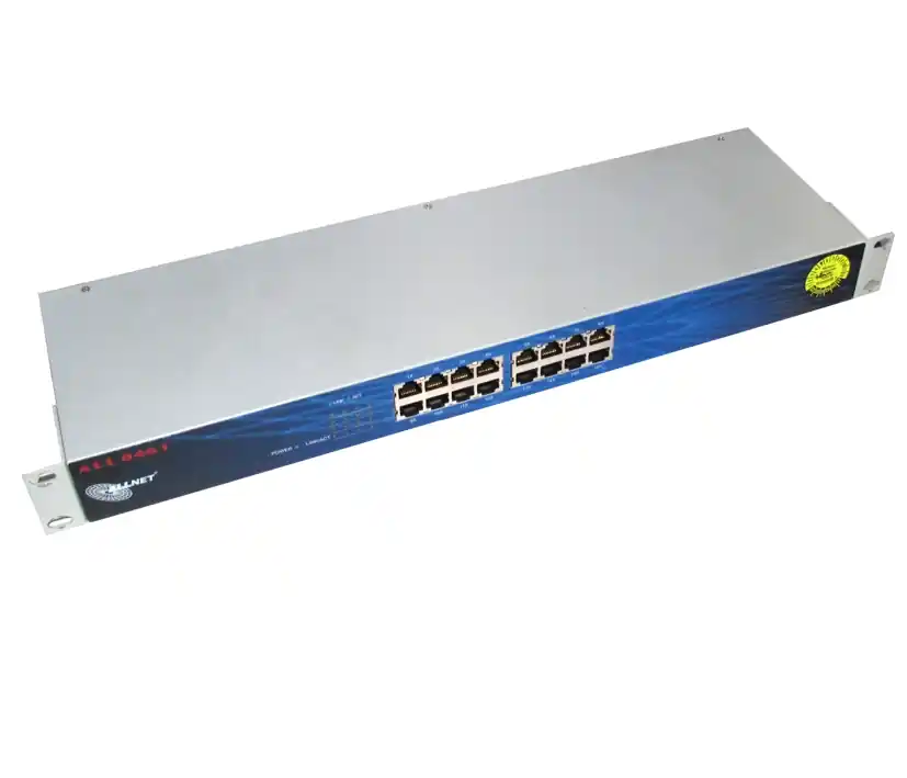 19zoll Switch 16Port LAN 10-100Mbit +++ Gebrauchtgerät +++ Top-Angebot