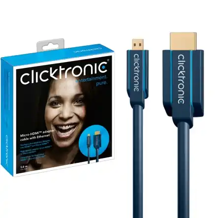 1m HDMI Kabel HDMI auf Micro HDMI 1.4 OFC Aktuell