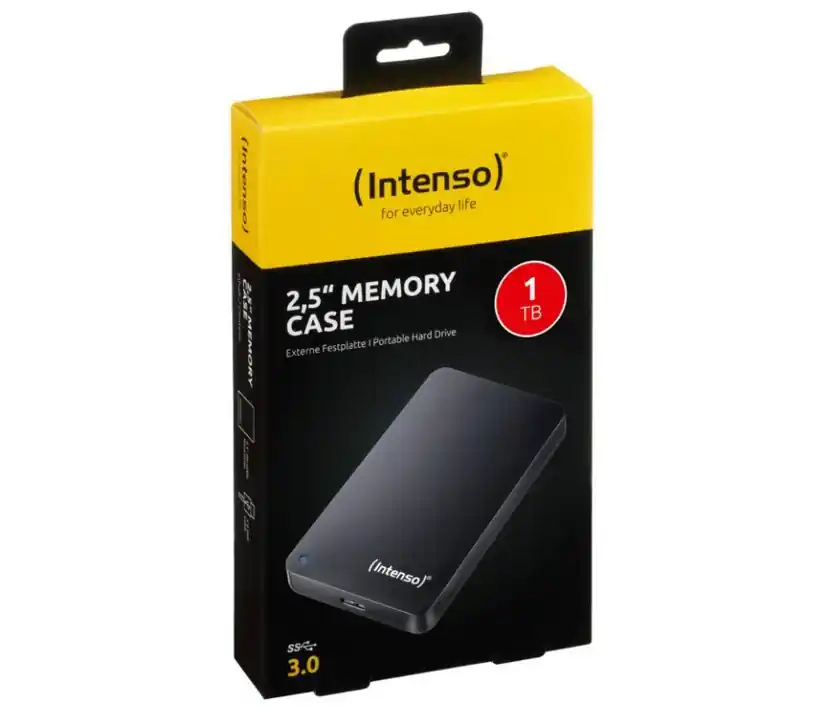 Neu 1TB USB Festplatte USB2 USB3 Intenso
