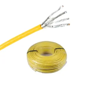 Mega-Angebot 25m LAN Kabel Cat7A PIMF SFTP geschirmt Verlegekabel Gelb