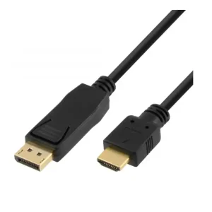 2m DisplayPort Kabel auf HDMI-Stecker - DP to HDMI Weltweiter Versand
