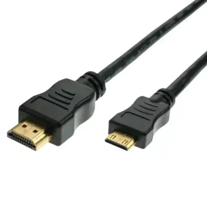 2m HDMI Adapterkabel üblicher HDMI-Stecker auf Mini-HDMI-Stecker Hochwertig