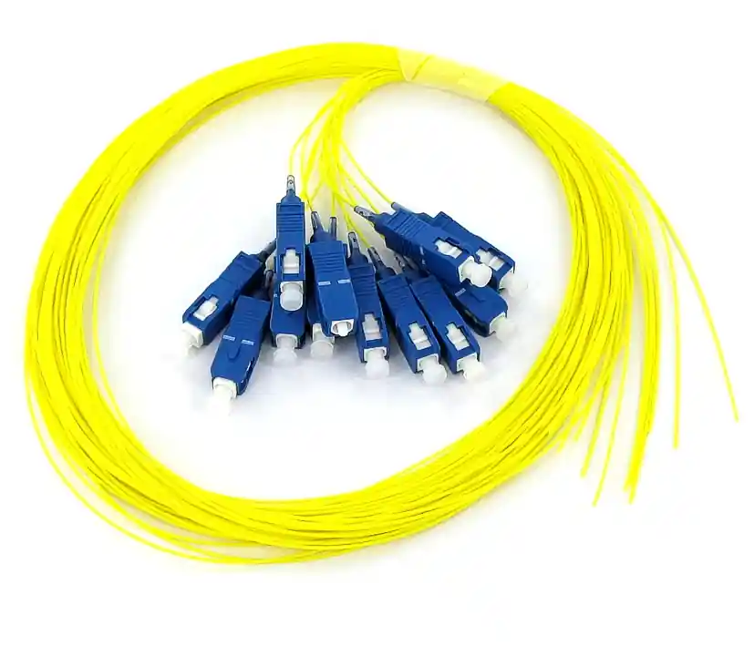 Jetzt Zugreifen 2m LWL Kabel 1-Faser OS2 Singelmode Pigtail Simplex SC UPC
