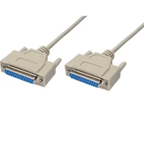 Jetzt Zugreifen 2m SUB-D Kabel V24 Kabel 25pol Buchse Buchse