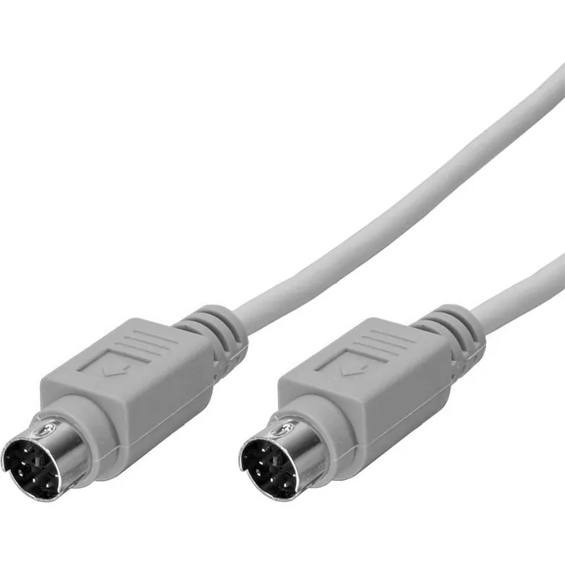 3m PS2 Kabel Stecker auf Stecker 6pol Mini DIN Sichere Zahlung