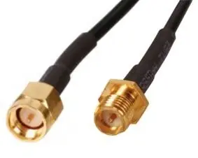3m SMA Kabel SMA-Stecker auf SMA-REV-Buchse WLAN Kostenfreie Lieferung