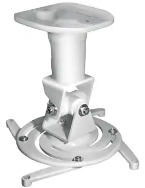 Kostenloser Versand Beamer Deckenhalterung 22cm Universal Halter Weiss