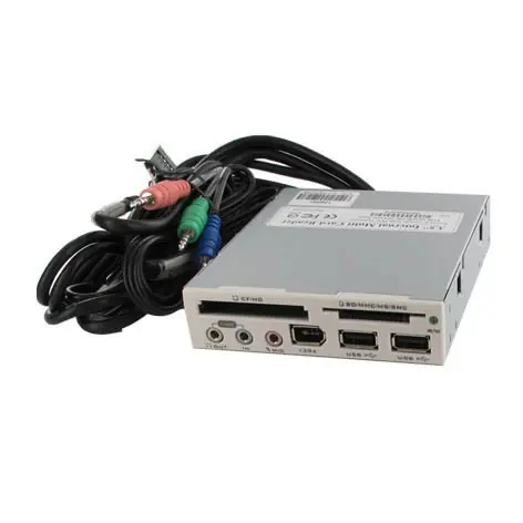 CardReader Kartenleser intern 3,5" 16in1 mit 3Blenden USB und IEEE1394 Firewire Compact Flash Kracherpreis