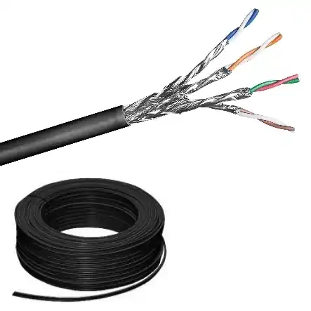 Cat6 Erdkabel LAN Kabel Netzwerkkabel 100m LAN Outdoor Verlegekabel Beliebt