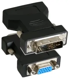 Neue Kollektion DVI Adapter DVI auf VGA - DVI-Stecker 12+5pol auf VGA 15pol Buchse