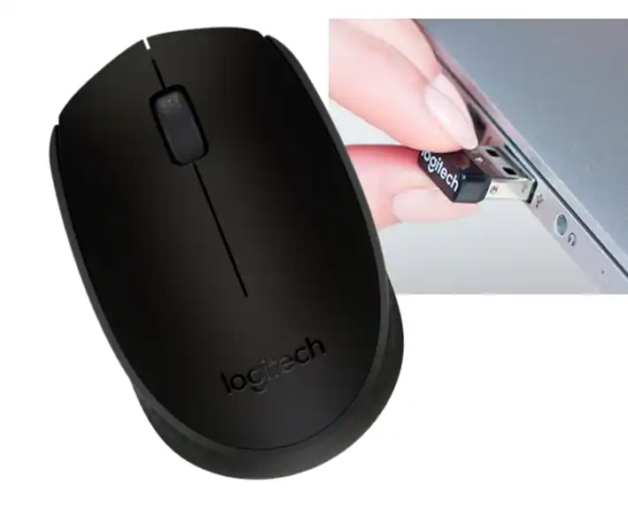 Funkmaus Logitech Wireless M171 Maus Blau mit Nano USB Empfänger Limited Edition