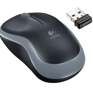 Funkmaus Logitech Wireless M185 Maus Grau mit Nano USB Empfänger Geprüft