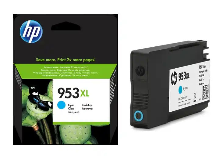 Top-Preis HP Tinte 953 XL Cyan F6U16AE Blau