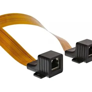Sofort Bestellen LAN Verbinder Cat6A RJ45 Fensterdurchführung Patchkabel