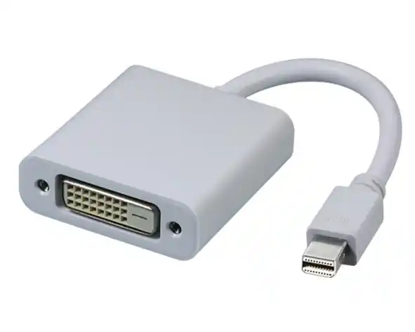 Medienkonverter Adapter Mini DisplayPort auf DVI Buchse Geprüft