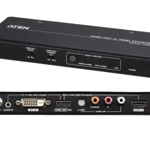Medienkonverter DVI Audio HDMI auf HDMI Ausgang 2in1 Weltweiter Versand
