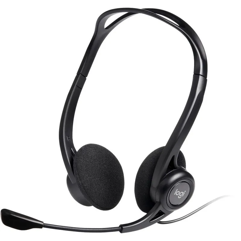 Top-Qualität Multimedia Headset Kopfhörer mit Bügelmikrofon mit USB Anschluss