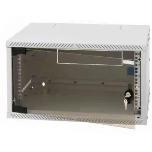 Rackschrank 19zoll 6HE mit Glastüre LAN Schrank EDV Schrank Top-Preis