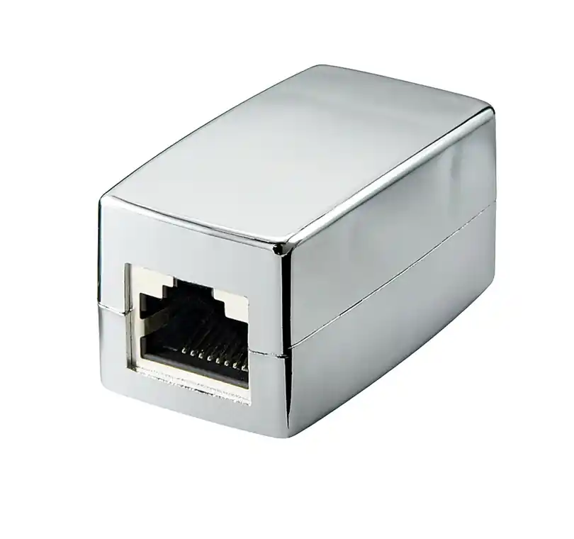 RJ45 Adapter CROSS 2x RJ45 Buchse Ideal um zwei Rechner direkt über reguläre Patchkabel zu verbinden Heute Kaufen