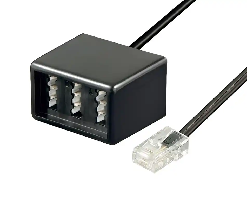 Letzte Chance RJ45 auf TAE Buchsen NFN Adapter LAN TAE