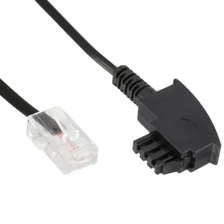Neuheit RJ45 auf TAE-F RJ45 Stecker auf TAE F-Stecker Fritz Box DSL