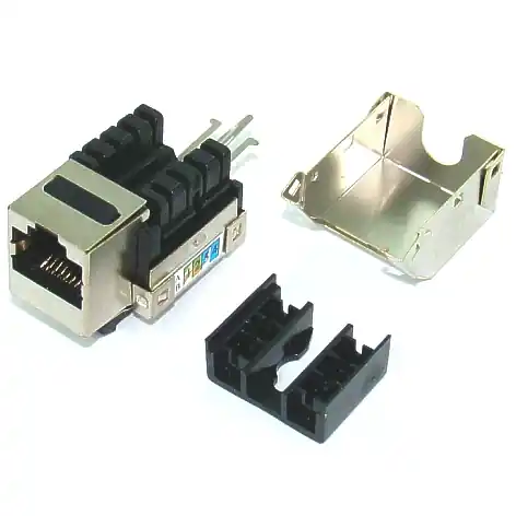 Heißes Angebot RJ45 Kupplung Cat5e Keystone Patchkupplung für Cat Kabel oder Panelmontage